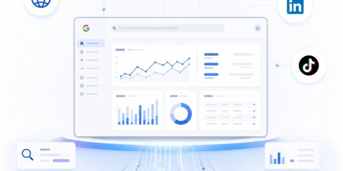 So verbinden Sie die Google Search Console mit Ihren Social-Media-Plattformen