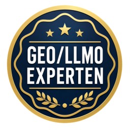 GEO KI SEO LLMO Experten Siegel