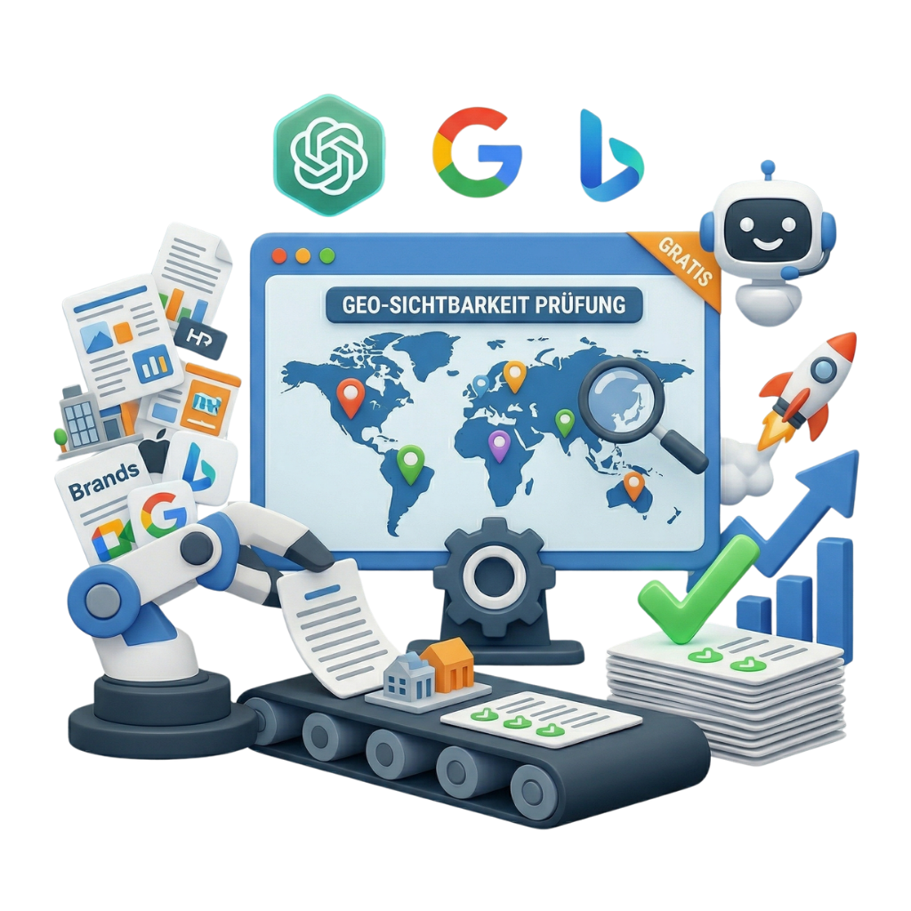 GEO Sichtbarkeitsprüfung WordPress Plugin Teaser GEO Sichtbarkeitsprüfung WordPress Plugin Teaser