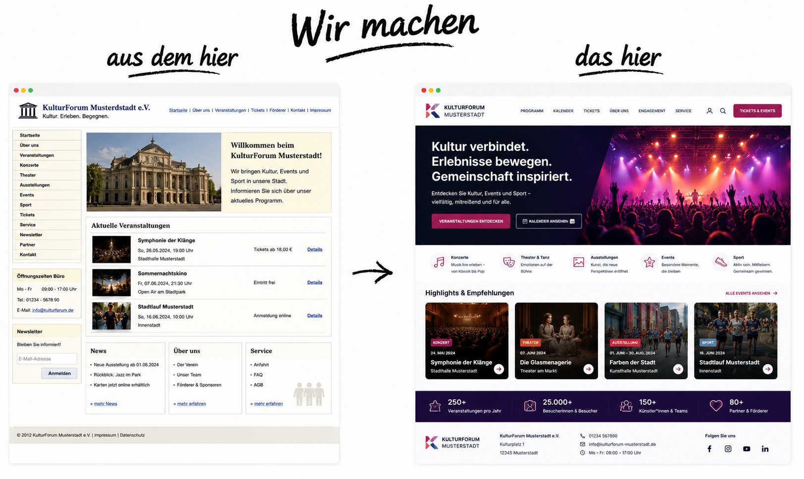 Illustration Webdesign und Webseitengestaltung im Bereich Kultur Events Sport Illustration Webdesign und Webseitengestaltung im Bereich Kultur Events Sport