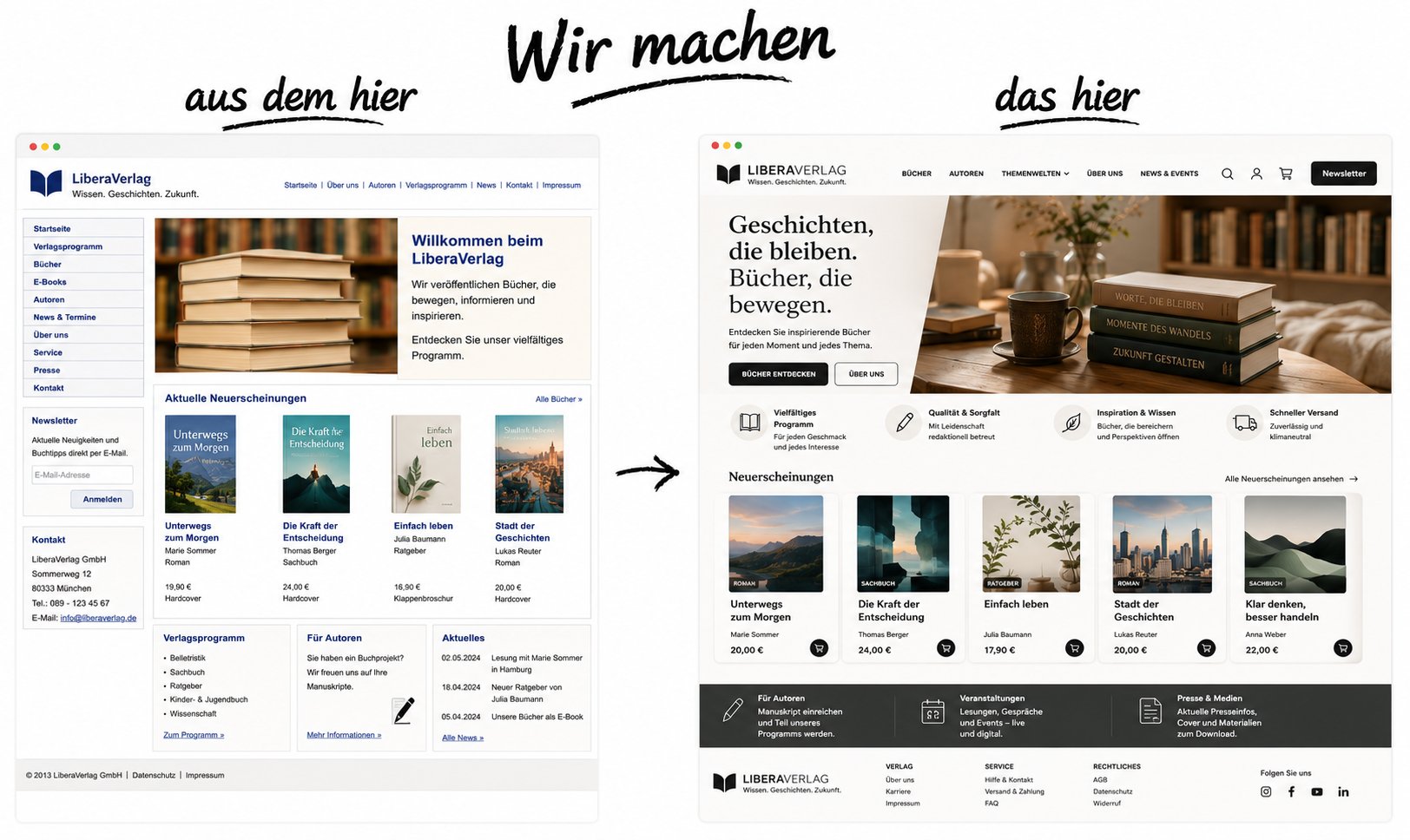 Illustration eines Relauns für einen Fachverlag Publisher und Verlage Alternativ Illustration eines Relauns für einen Fachverlag Publisher und Verlage Alternativ