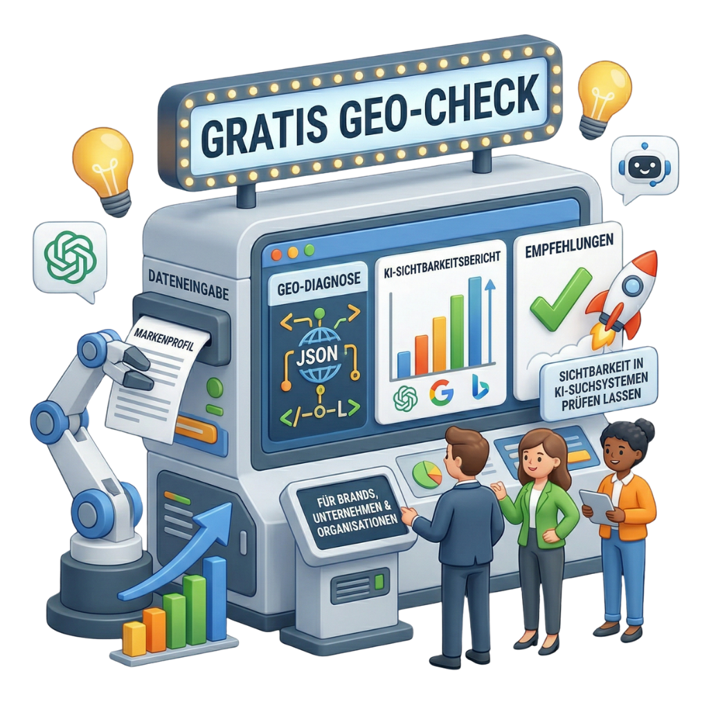 Kostenloser GEO Check illustration