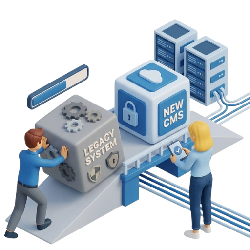 Migration und Ablösung von Legacy-CM-Systemen