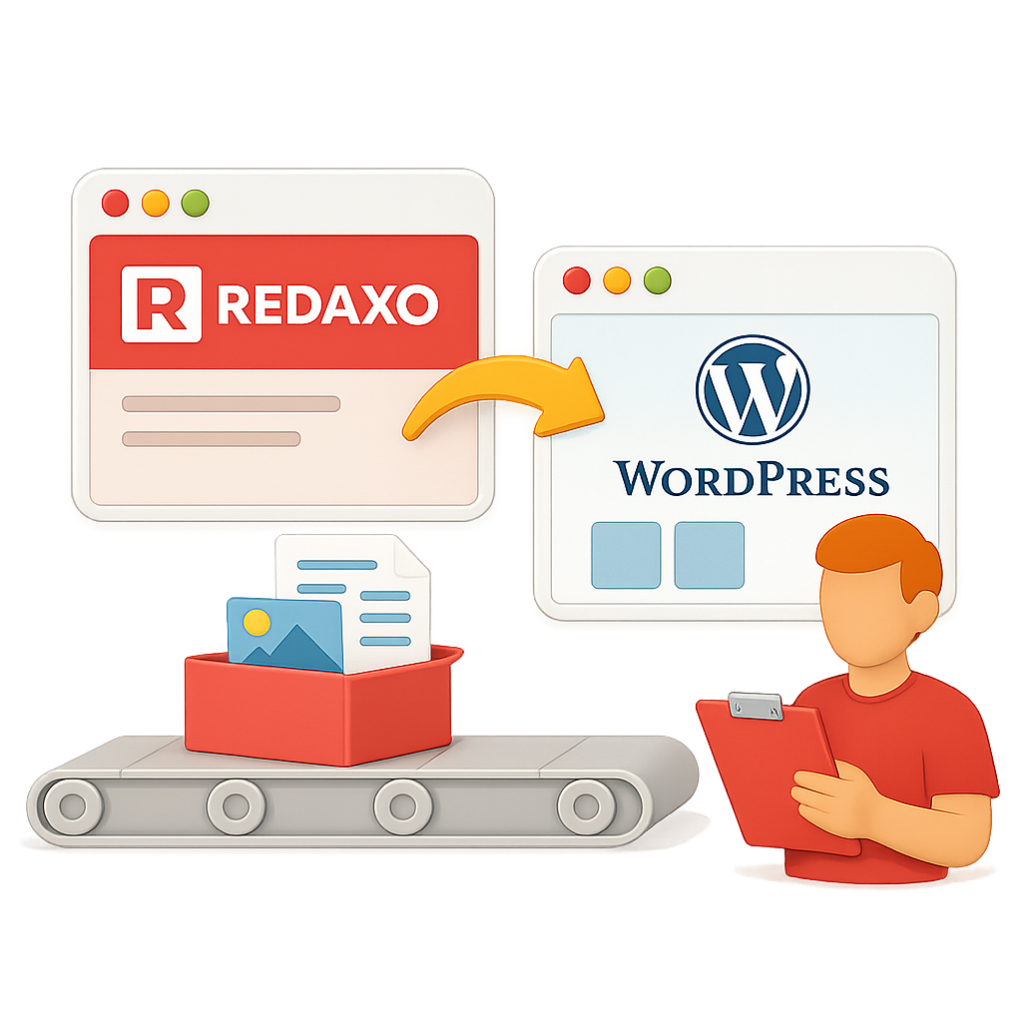 Migration von REDAXO zu WordPress