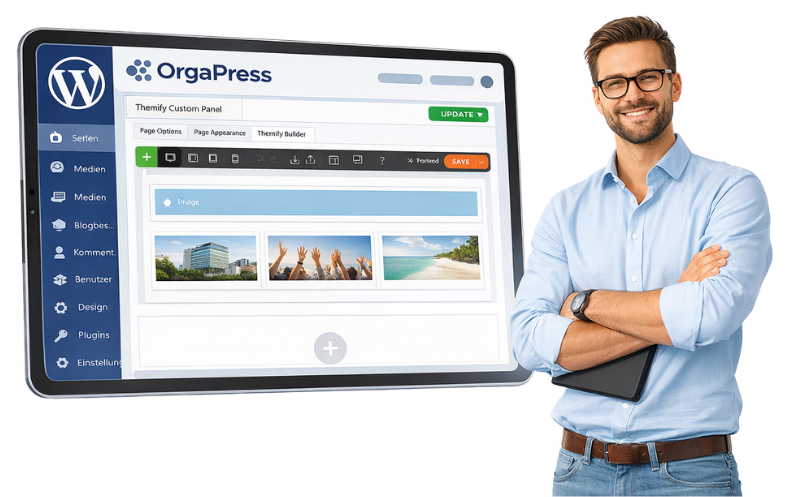 OrgaPress display 400px