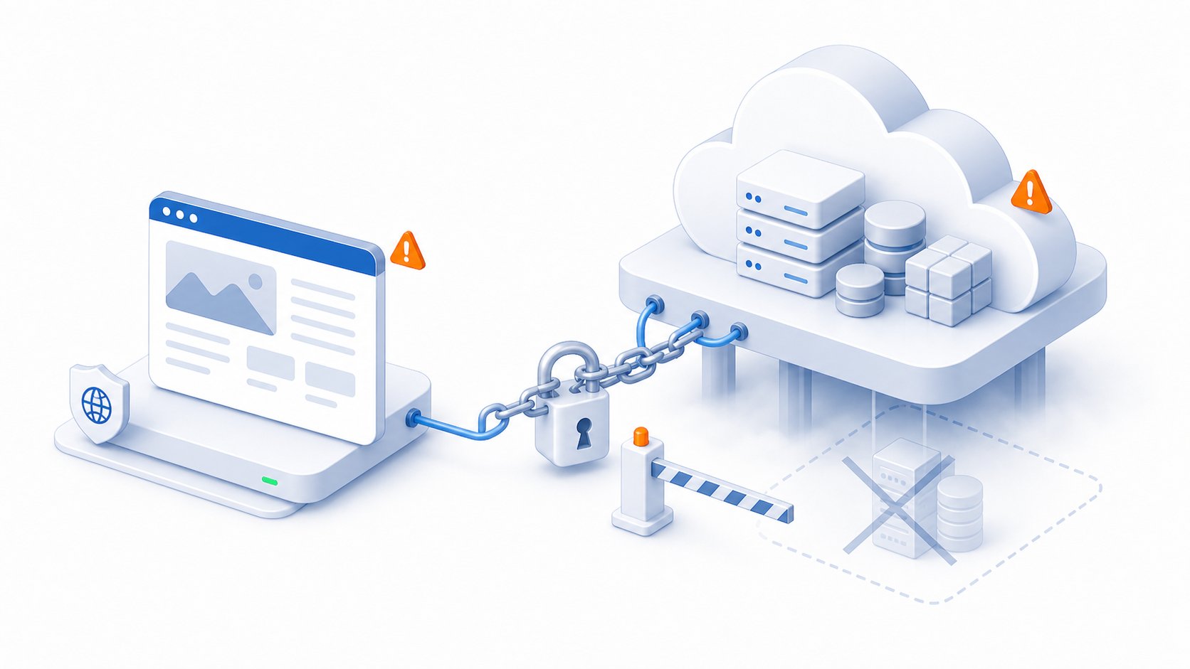 PainPoint Website abhängig von der Cloud