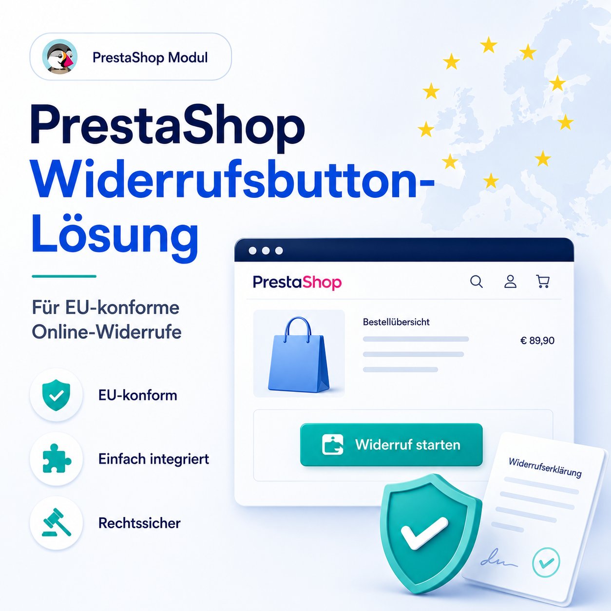 PrestaShop EU Widerrufsbutton Lösung