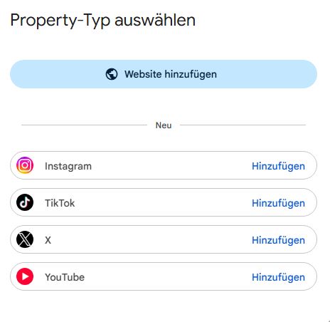 Dreistufige Darstellung zum Verbinden eines Instagram-Kontos mit der Google Search Console