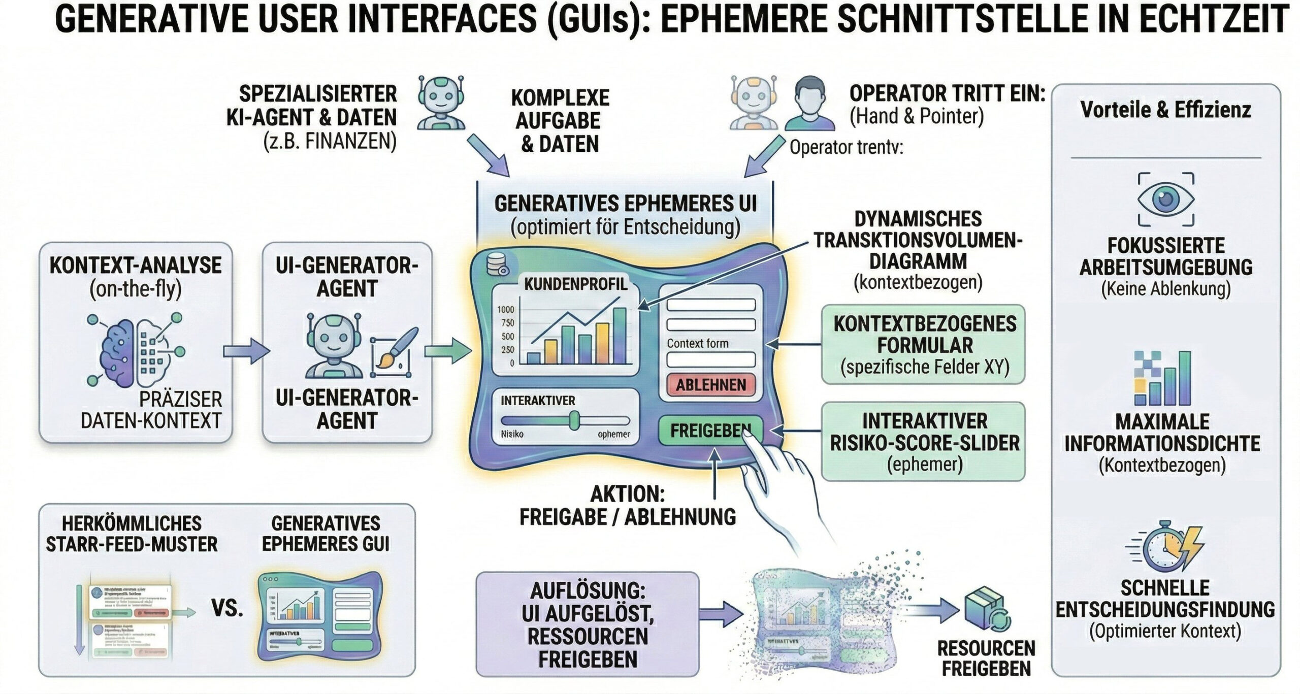 Schema Generative User Interfaces GUIs für KI Schema Generative User Interfaces GUIs für KI