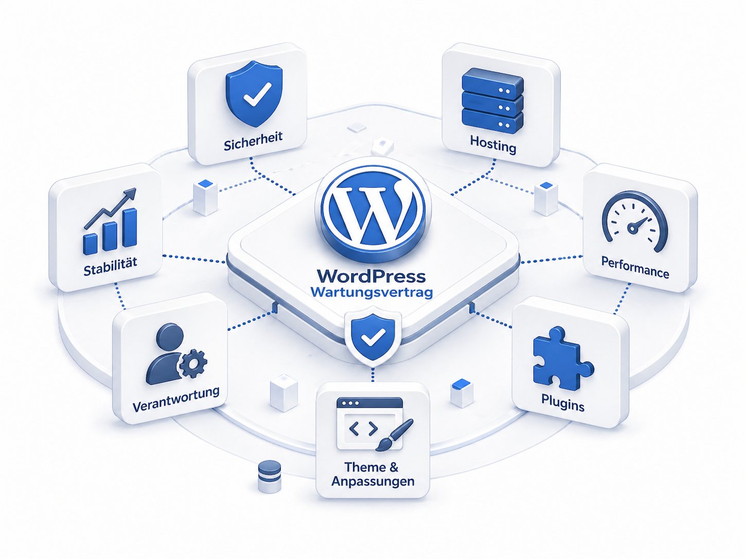 WordPress Wartungsvertrag für Unternehmen deutschlandweit und im Rhein-Main-Gebiet