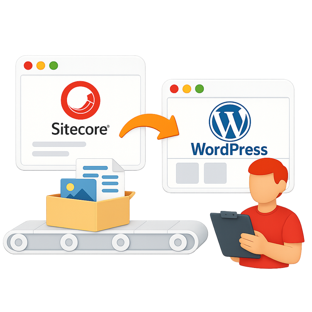 Sitecore Migration zu WordPress