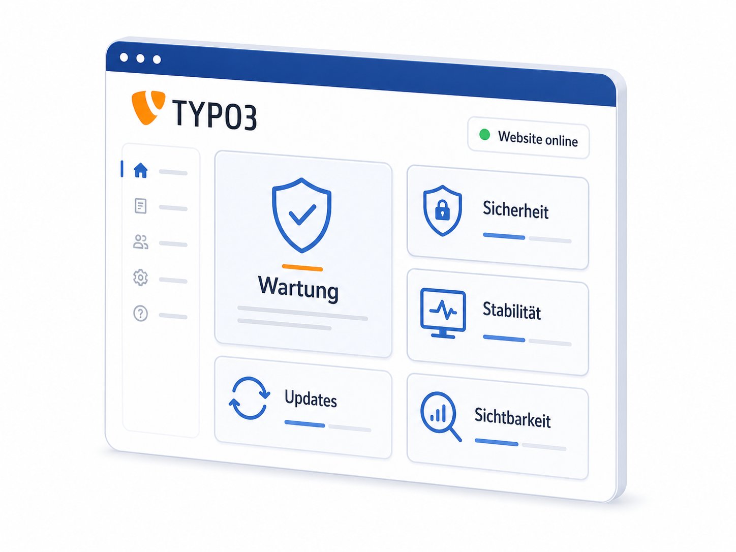 TYPO3 Wartung für Unternehmen Redaktionen und Organisationen