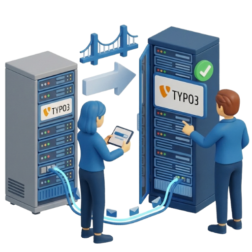 Upgrades und Migration von TYPO3 basierten Systemen