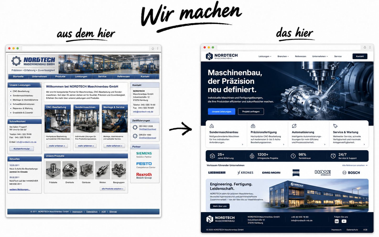 Webagentur für Industrie Maschinenbau Webagentur für Industrie Maschinenbau