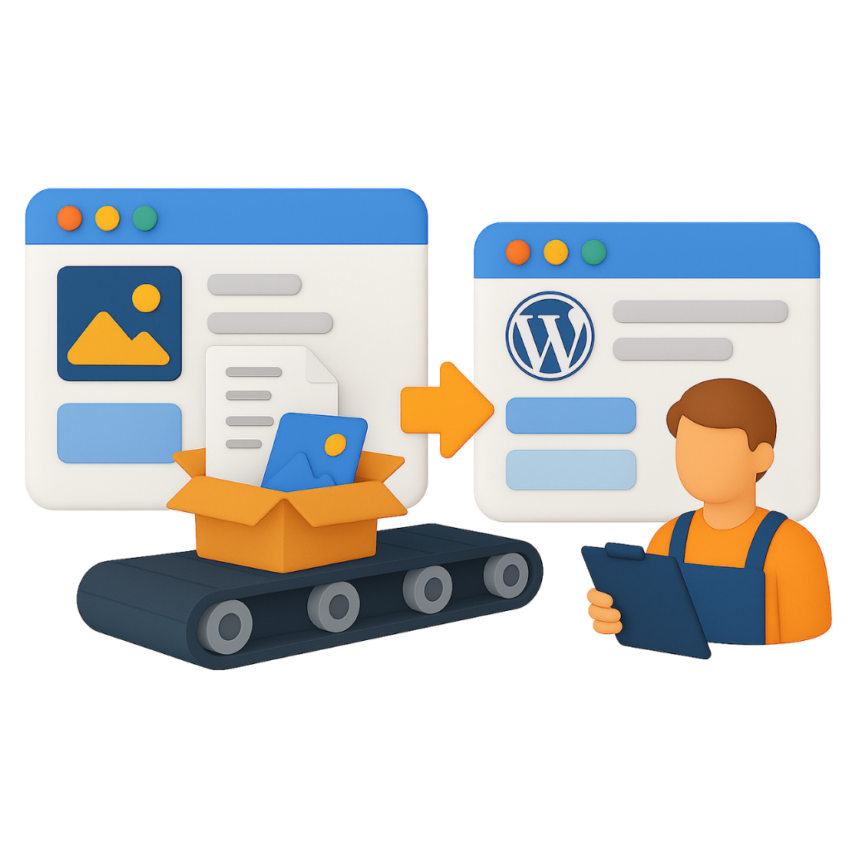 Legacy-CMS Migration