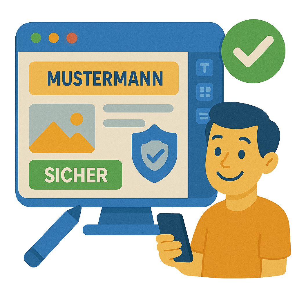 WordPress-Website-Installation-Positiv-Beispiel-Illustration